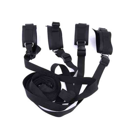 Бандаж для фіксації на ліжку - Чорний - Садо-мазо Вінниця