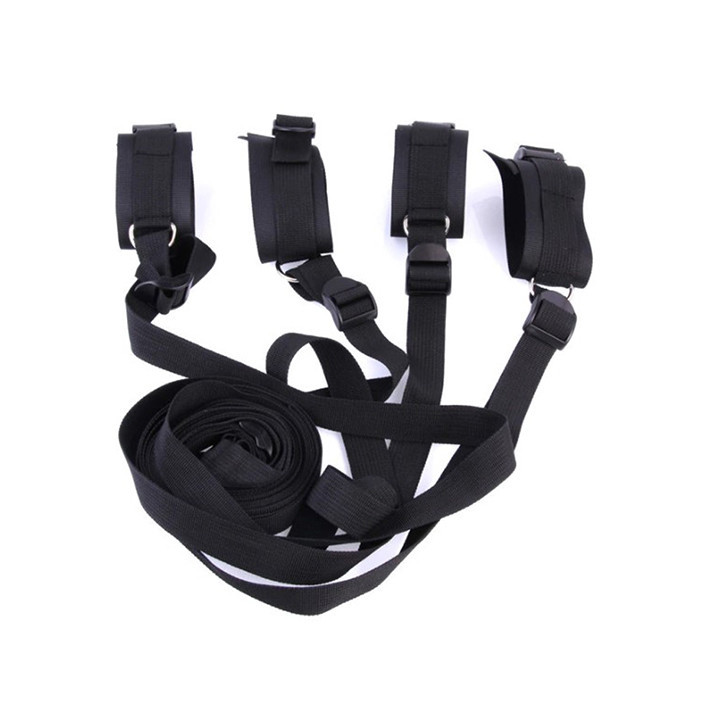 Бандаж для фиксации на кровати - Черный - Cадо-мазо Винница - изображение 3