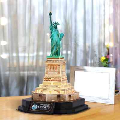 Пазл Cubic Fun трехмерный Статуя Свободы с LED подсветкой (L536h) Винница