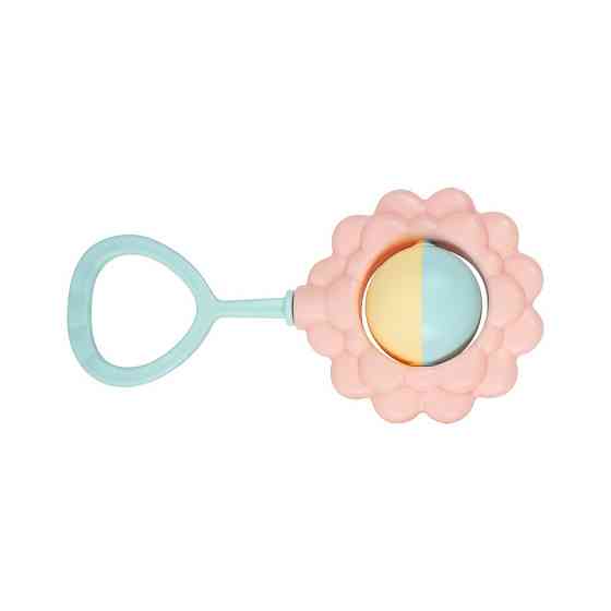 Брязкальце дитяче Квіточка ТехноК 9321TXK для найменших Рожевий Вінниця