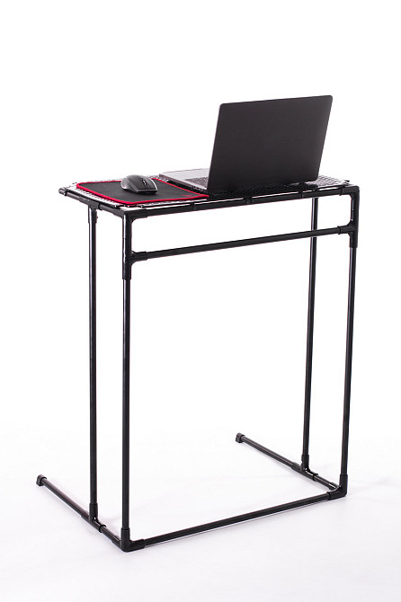 Металевий стіл для ноутбука Mouzer Cooler з вентилятором. Підставка-стол для ноутбука з активним охо Борисполь - изображение 1