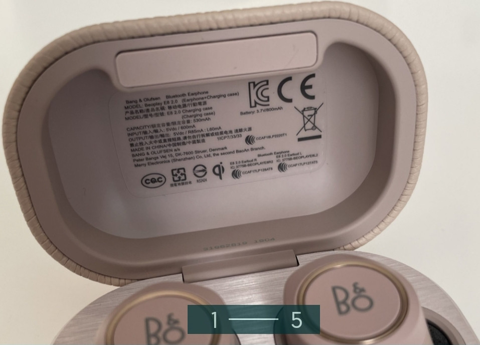 Наушники Bang & Olufsen Beoplay E8 2.0 Київ - фото 4