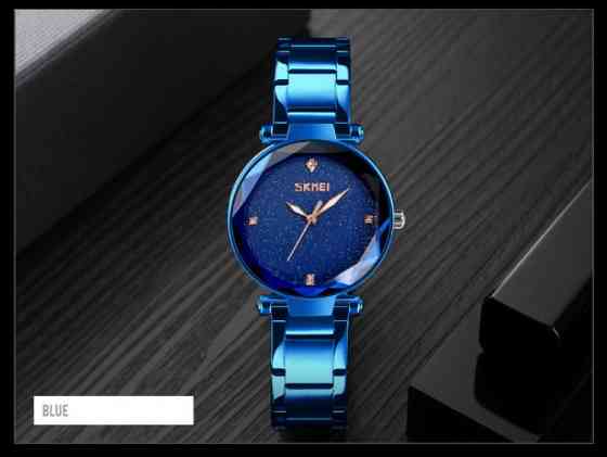 Женские классические часы Skmei 9180 Miss (Синий) Винница