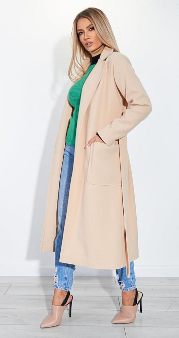 Легке кашемірове пальто (42) Київ - фото 5