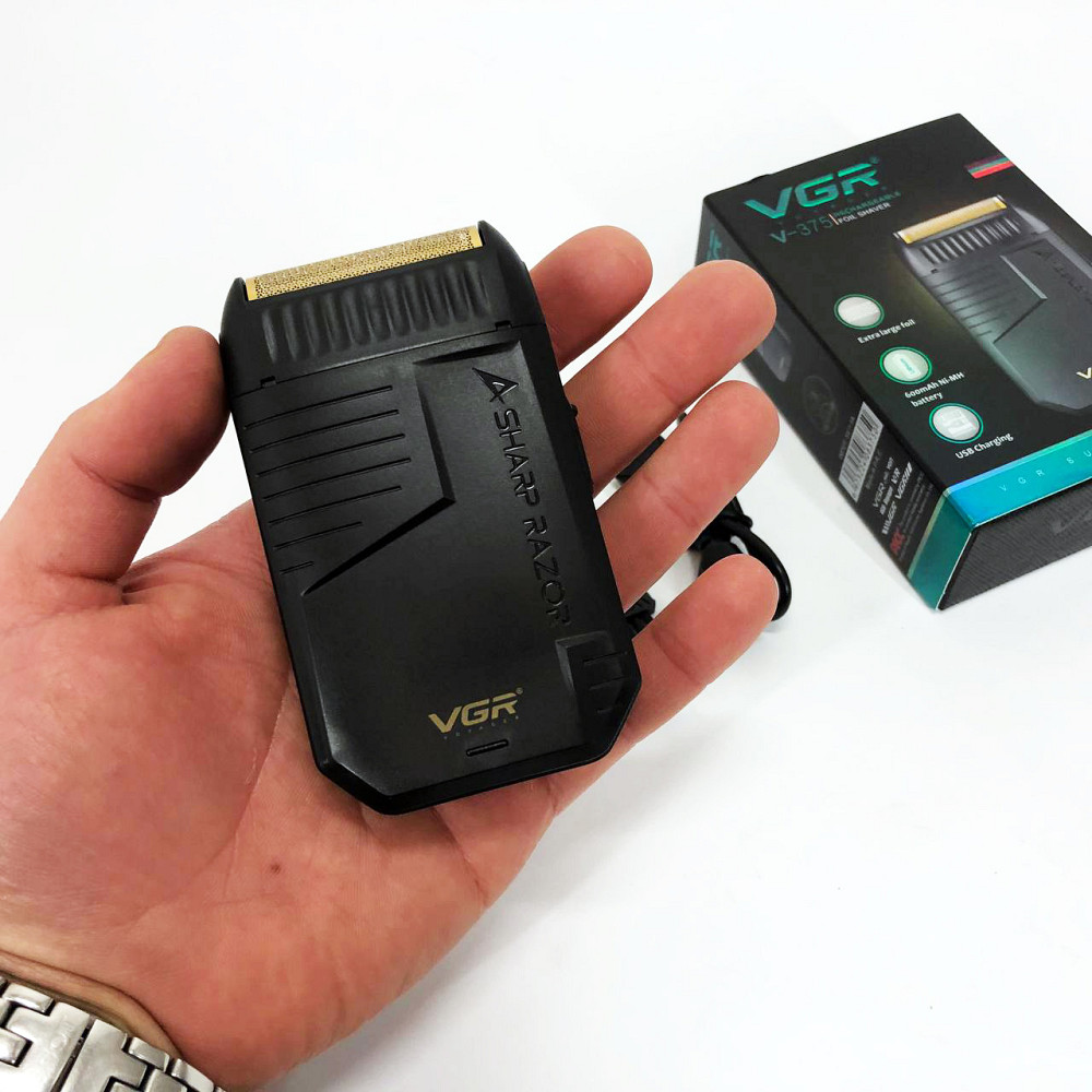 Профессиональная элетробритва VGR, Электробритва мужская беспроводная, Электробритва-шейвер мужской WC-44 Львов - изображение 8