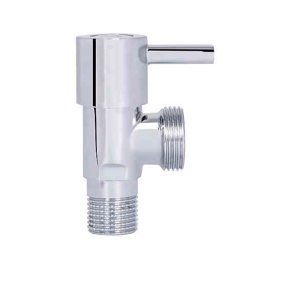 Кран кутовий Thermo Alliance Standart (ручка паличка) з керам.буксою 1/2"Н х 3/4"Н SF343W1520 Київ