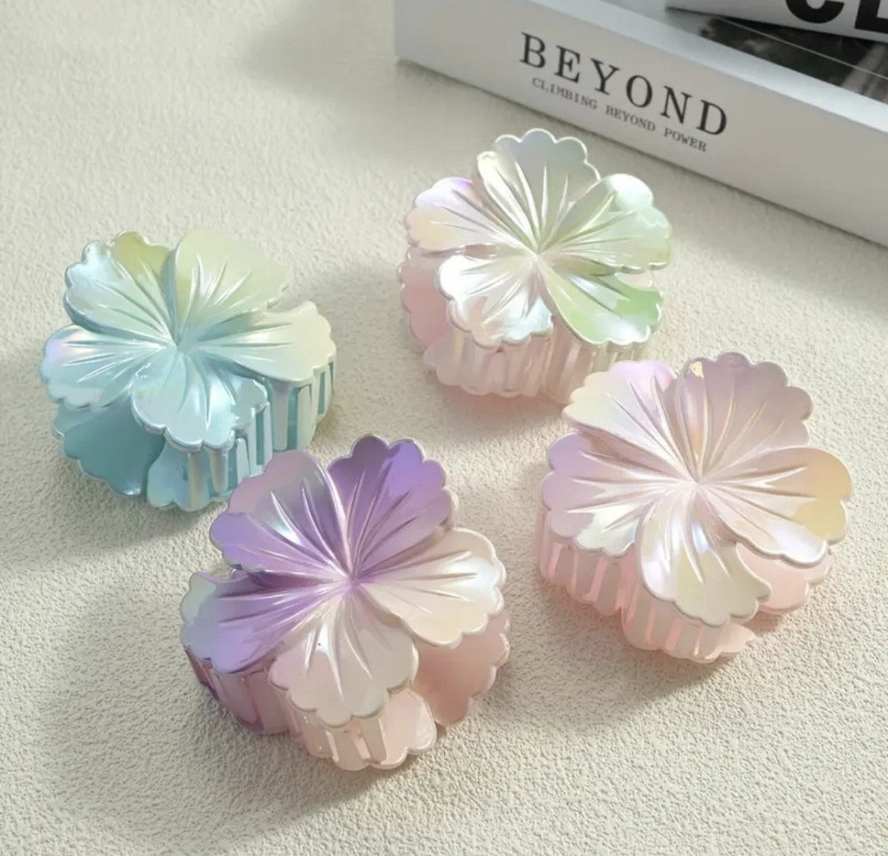 Заколка-крабік квітка Смела - изображение 8