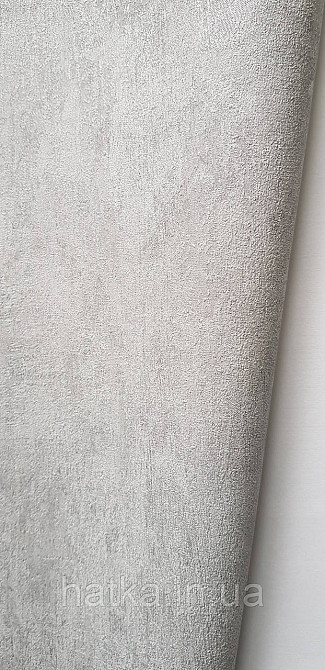 Шпалери вінілові на флізеліні A.S.Creation UNITA 1.06x10 під штукатурку темно-сірі Київ - фото 2