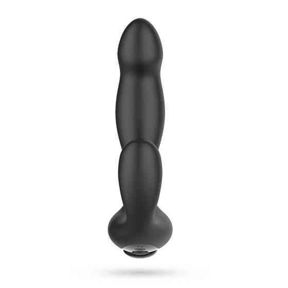 Массажер простаты с дистанционным пультом Crushious Loki черный, 13 х 3.5 см Sex Aura Киев