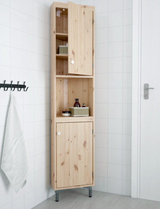 Пенал напольный для ванной 