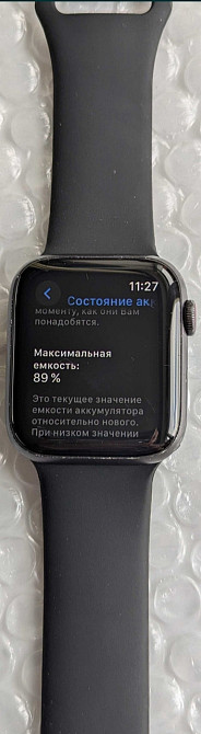 Смарт-Часи Apple Watch 6 44 mm. Space Gray. Київ - фото 6