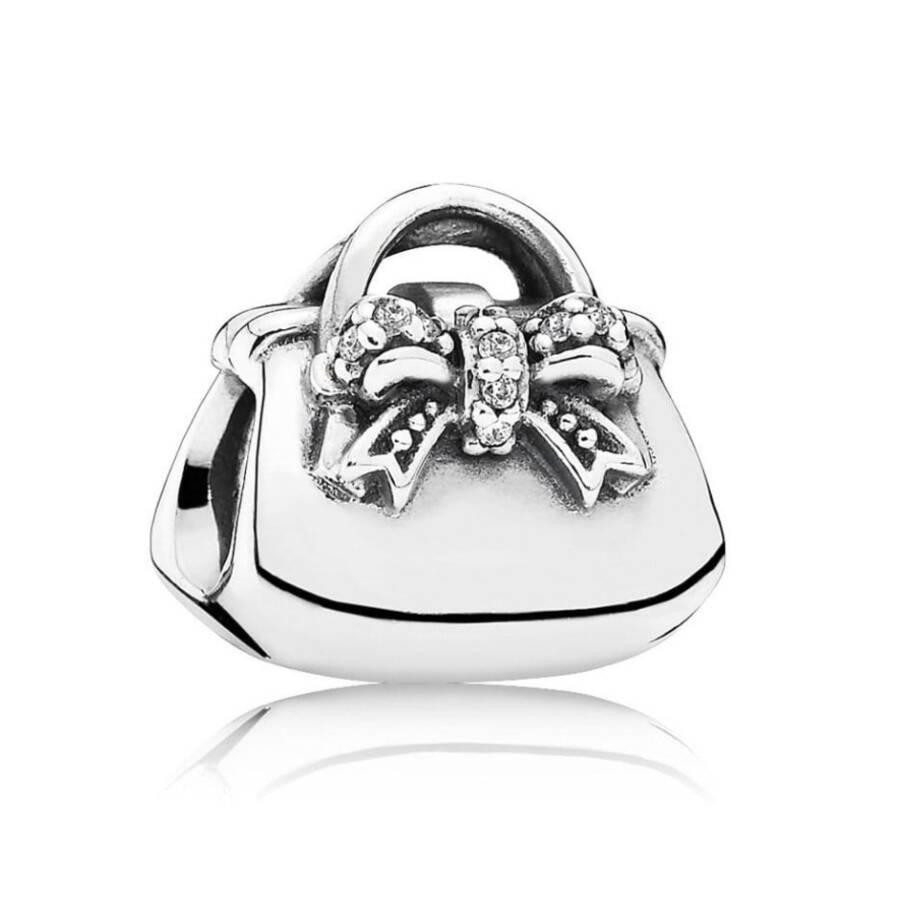 Серебряный шарм Пандора  