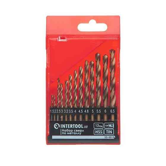 Набор сверл для металла SD-0013 13шт 1,5-6,5 Харьков