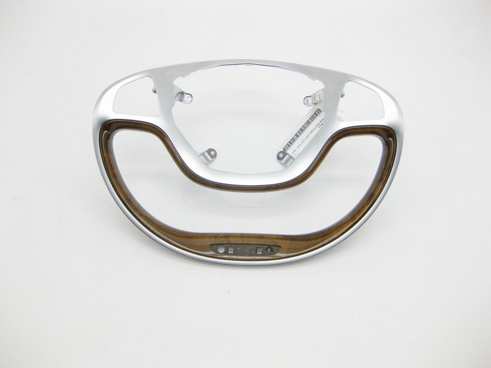 Mercedes-Benz  A0994644813 2A24 Нижня хром накладка керма з деревом "корінь горіха" S-Class W222 Одеса - фото 1