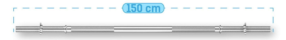 Гриф винтовой прямой 150/25 THUNDER Киев - изображение 7