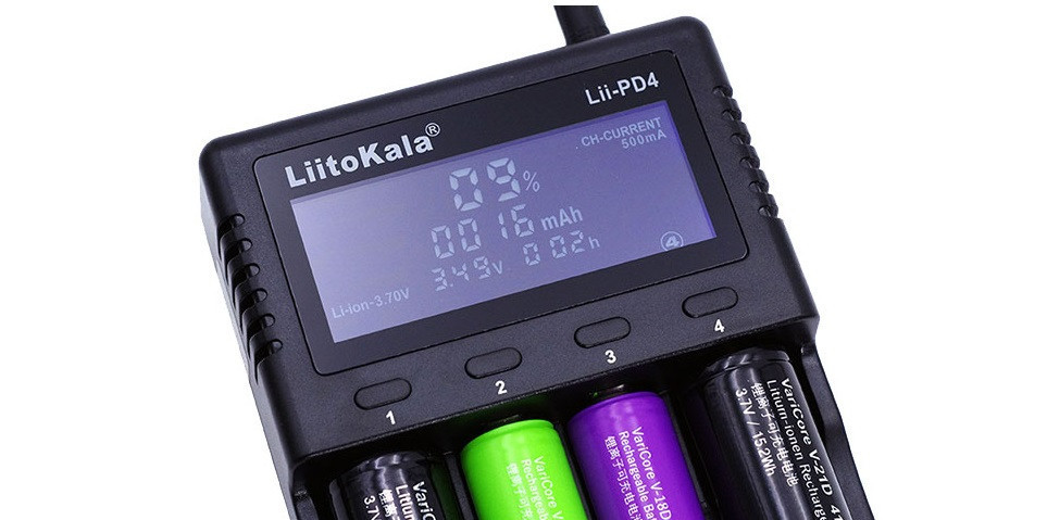 Профессиональное Зарядное устройство Liitokala Lii PD4 Винница - изображение 7