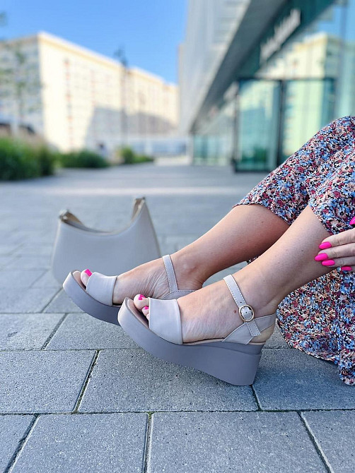 Tamei Босоніжки жіночі Tamei 219-8 бежеві (літо, шкіра натуральна) (5264) Коломия - фото 8