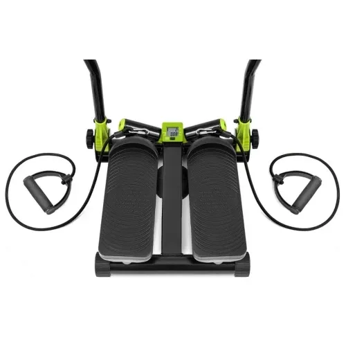 Степпер з експандером Hop-Sport 045S Slim чорно-зелений Київ