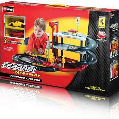 Ігровий набір Bburago Гараж Ferrari (3 рівні, 2 машинки 1:43) (18-31204) Вінниця