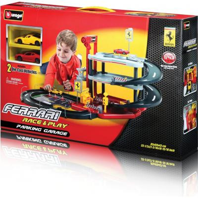 Ігровий набір Bburago Гараж Ferrari (3 рівні, 2 машинки 1:43) (18-31204) Вінниця - фото 3