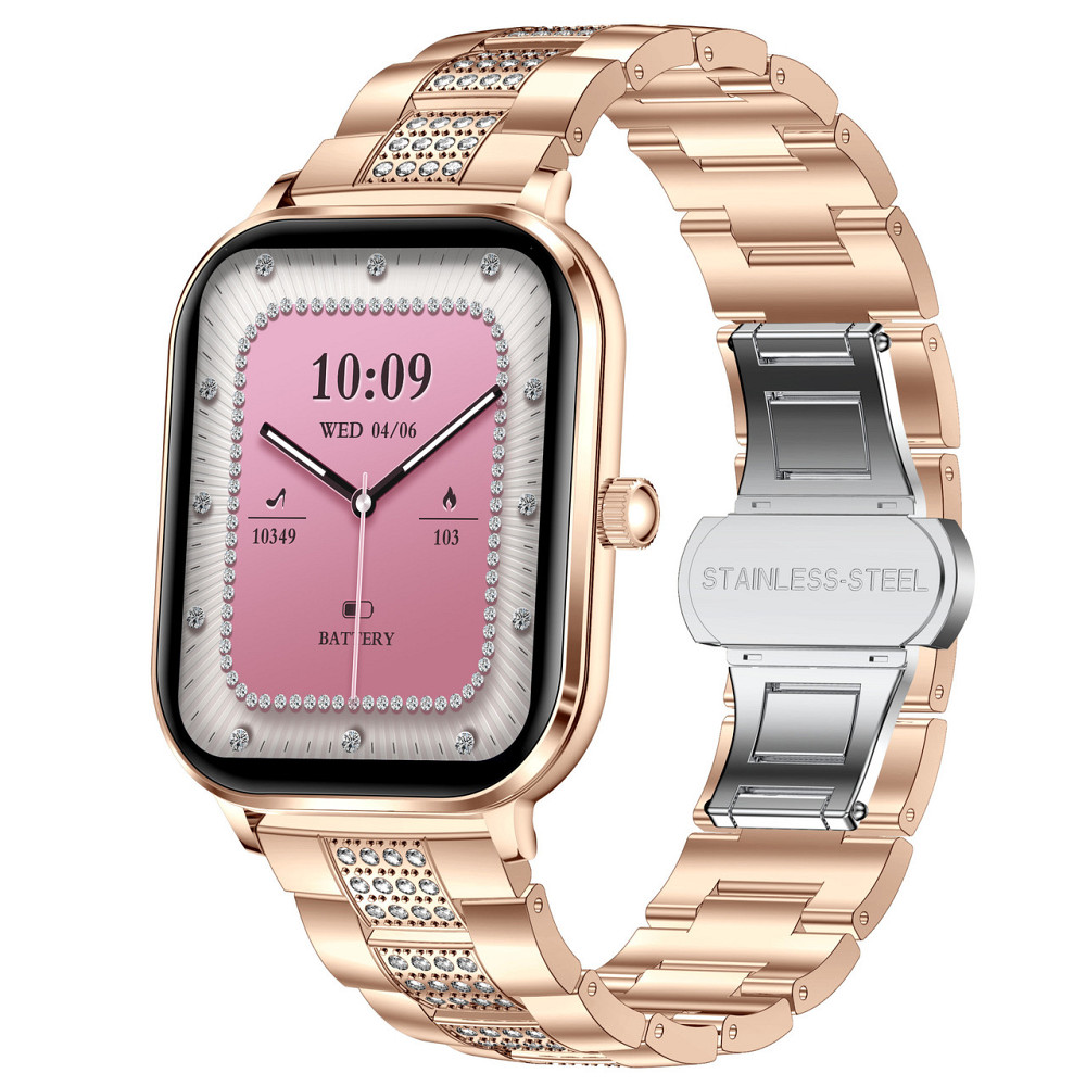 Розумний наручний годинник Smart Verona Steel Gold (2 ремінці) Вінниця - фото 11