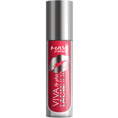 Помада для губ Maxi Color Viva Lacquer Lip Gloss 06 (4823097114377) Винница - изображение 1