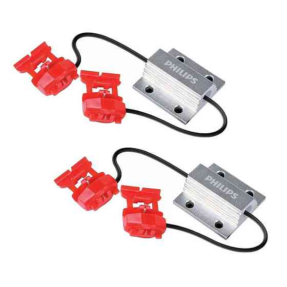 Адаптери опору/обманки PHILIPS LUM12956X2 Canbus для LED ламп R5W/T10/W5W/Feeston (2 шт) Харків