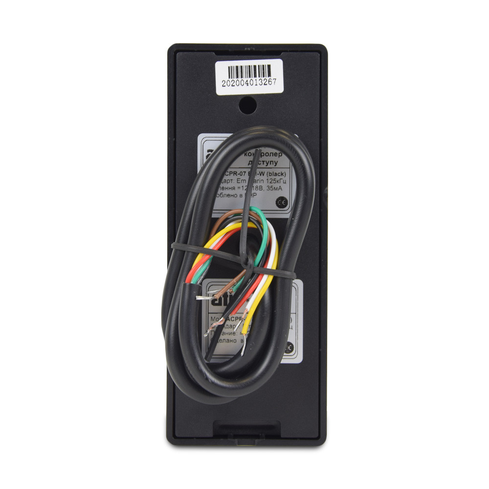 Контролер із вбудованим зчитувачем EM-Marine вологозахищений ATIS ACPR-07 EM-W (black) Киев - изображение 3