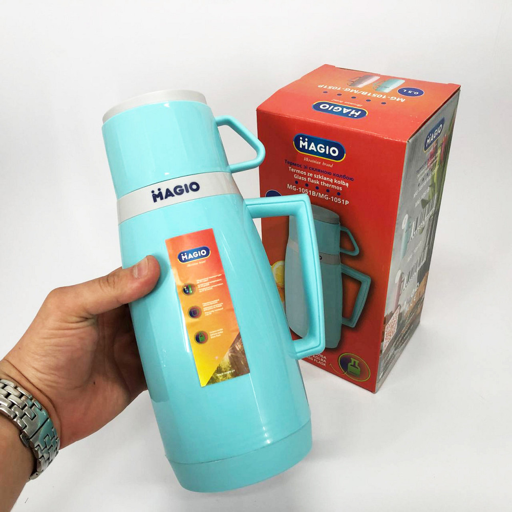 Чашка-термос для кави Magio MG-1051B 500 мл, Туристичний термос для холодних і гарячих напоїв FY-10 Львів - фото 5