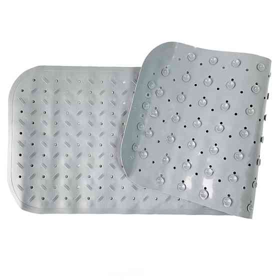 Килимок у ванну на присосках MGZ-0901(Grey) 35х95 см Вінниця