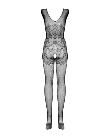 Бодістокінг Obsessive Bodystocking F234 S/M/L, абстрактний малюнок, глибоке декольте Львів