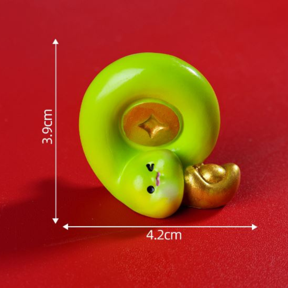 Фігурка Змія 2.8 х 3.8 см для мініатюри та поробок Одеса - фото 5