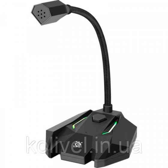 Ігровий стрім мікрофон Defender Tone GMC 100 USB (64610) Київ