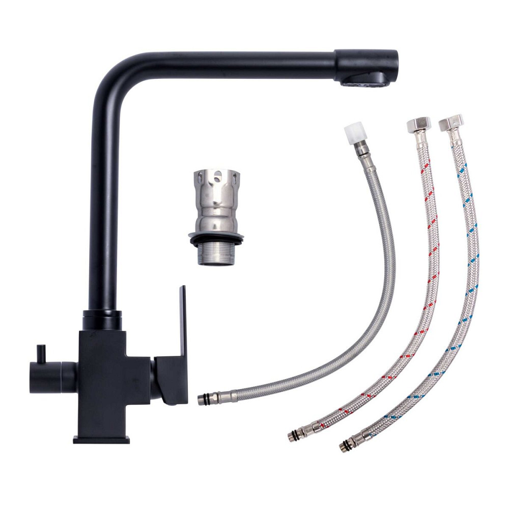 PLATINUM Змішувач під фільтр Platinum KT 0067 (чорний) Коломия - фото 2