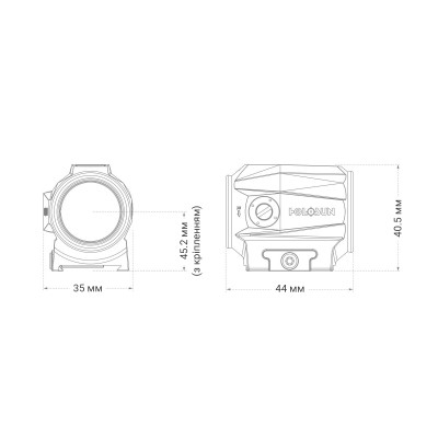 Коллиматорный прицел Holosun SCRS RD 2 (747040) Винница - изображение 4