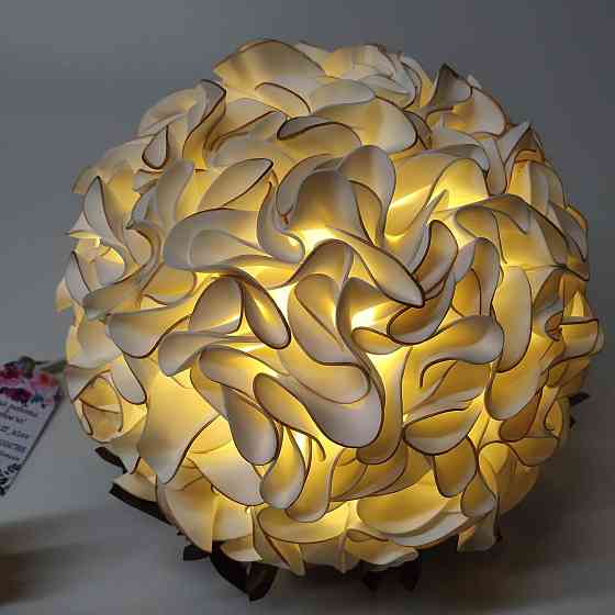 Світильник-нічник "Гортензія Білий шоколад" Дніпро