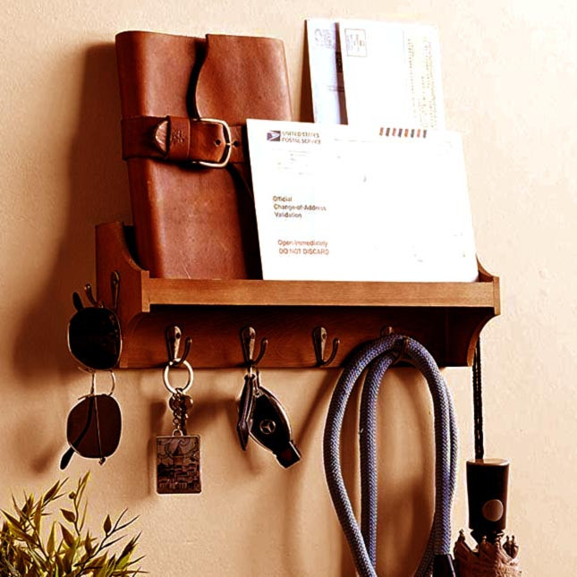 Ключниця дерев'яна "Ковілія" латте Миколаїв - фото 1