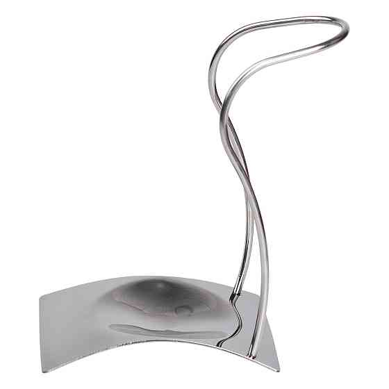 Подставка под половник лопаточку или ложку 12×10.5×17 см из нержавеющей стали Серебро HP-19-15-Y Киев