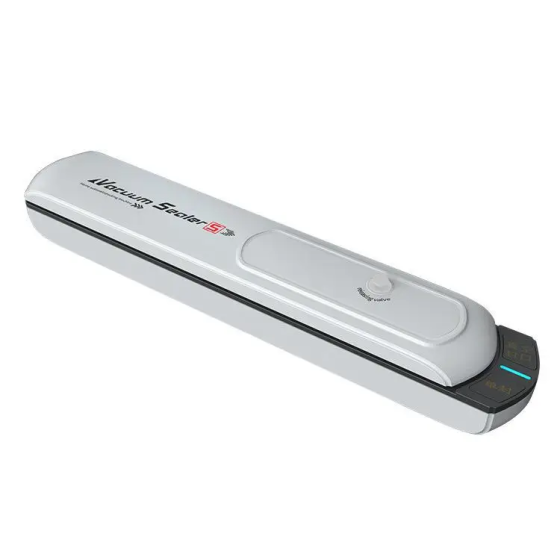Вакууматор бытовой Vacuum Sealer S вакуумный упаковщик Белый Винница