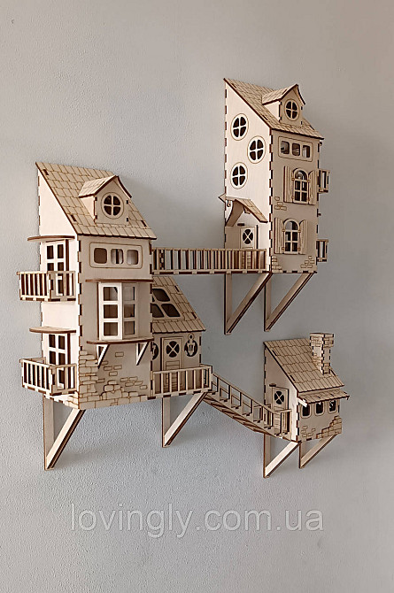 Настінна об'ємна композиція 65 см для декору приміщень. Ірпінь - фото 6