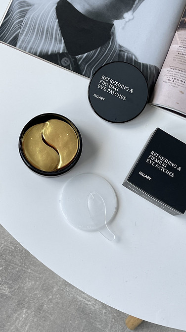 Освіжаючі зміцнювальні патчі з вітаміном C + Освітлюючий крем для повік з вітаміном C Київ - фото 4