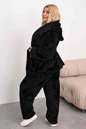 Женская пижама 3-ка 58-60, Черный Одесса