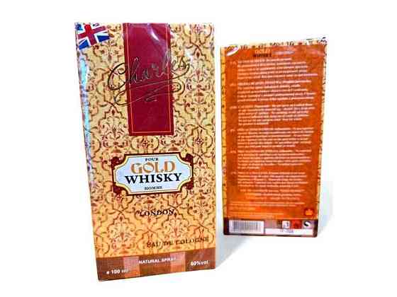 Одеколон Gold Whisky 100 мл ТМ РОСО Київ