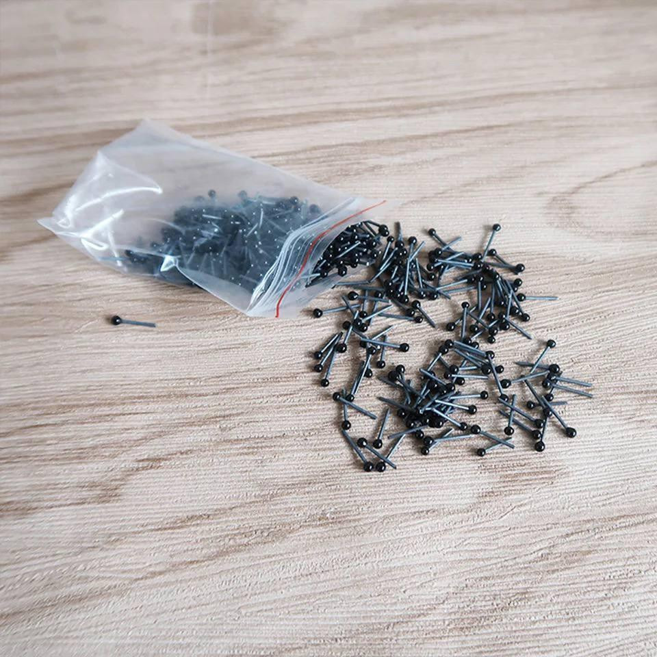 Глаза ДЛЯ ИГРУШЕК, ДИАМЕТР 2 ММ, ЦВЕТ ЧЕРНЫЙ Киев - изображение 3