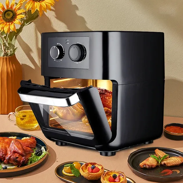 Аерофритюрниця AF-003 12 л, 1700 Вт, таймер 60 хв, антипригарний кошик, захист від перегріву Одеса - фото 2