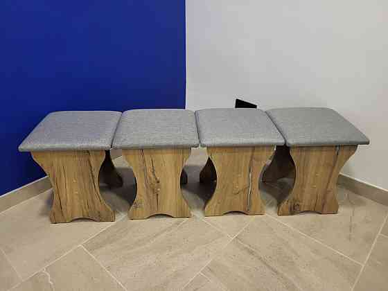 4 табурета (комплект) 35х35х44 см / mebelservice / Дуб Флагшток Львов