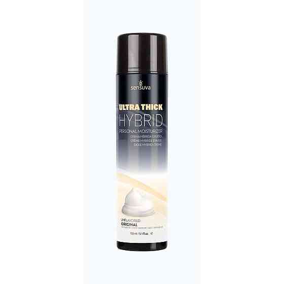Густой крем-смазка на гибридной основе Sensuva UltraThick Hybrid Formula (150 мл) рН сбалансирована Sex Aura Киев