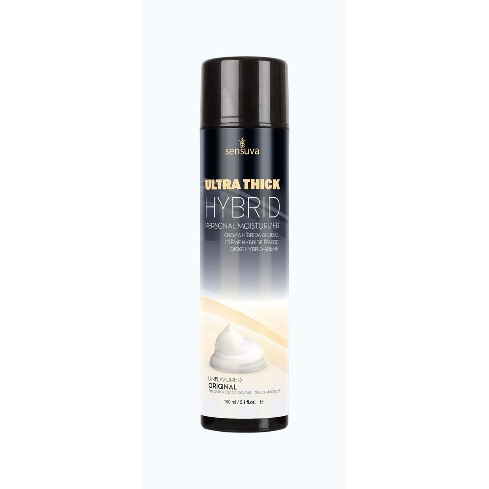 Густой крем-смазка на гибридной основе Sensuva UltraThick Hybrid Formula (150 мл) рН сбалансирована Sex Aura Киев - изображение 1