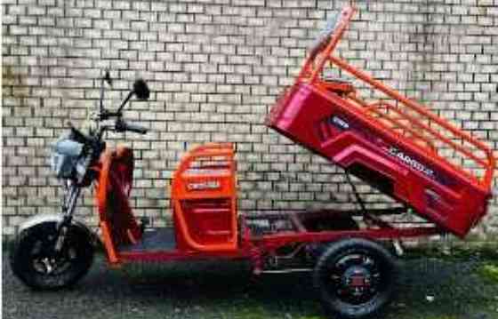 Электротрицикл грузовой Crosser CARGO 12 60V/32Ah/1000W 2025-Красный. Харьков