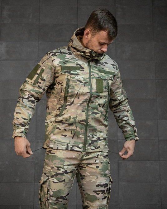 Тактичний костюм софтшел BANDIT мультикам ВТ7961 Одеса - фото 9